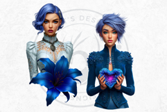 Romantic Couple And Fantasy Bride Graphics Set Product Image 15