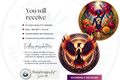 International Women's Day Round Cliparts &amp; Backgrounds PNG Product Image 2