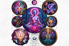 International Women's Day Round Cliparts &amp; Backgrounds PNG Product Image 8