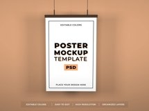 Poster Frame Mockup Template Bundle Vol 4 Product Image 8