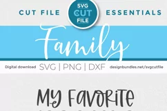 Mimi svg - a grandma mimi favorite people svg for crafters Product Image 4