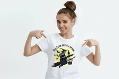 Yes I can drive a stick png witch at night png halloween png Product Image 2