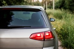 Rear Window Car Mockup | Car Decal PSD Smart Object Product Image 3