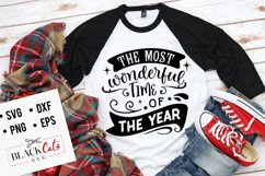 The most wonderful time of the year SVG Product Image 1