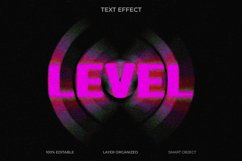 Level Editable Text Effect Style Product Image 1