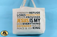 Jesus SVG PNG EPS DXF Christian SVG Bible Verse SVG Cut file Product Image 4