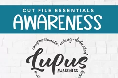 Lupus svg - a lupus awareness svg with heart for crafters Product Image 2