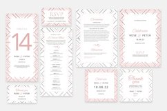 Modern Wedding Invitation Stationery Product Image 1