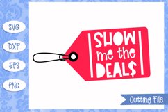 Show me the deals SVG File Product Image 1