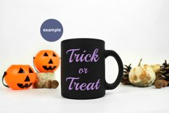 Halloween Black mug mockup PSD, Black mug mock up Product Image 3