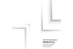 White paper vector background layer with space for text Product Image 2
