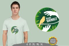 Be Kind to Animals for T-Shirt Design Product Image 1