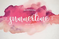 Summertime - Free Font of The Week Product Image 1