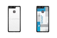 Huawei P9 Plus 2d IMD Colored Mobile Case Design Mockup 2016 Product Image 2