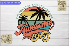 1965 Vintage Birthday | Vintage Birthday | Retro birthday Product Image 1
