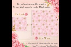 12 Seamless Snowflake Winter Holiday Christmas Digital Paper Product Image 8