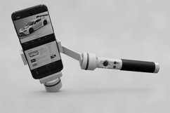 Albird UoPlay Selfie Stick Samsung Galaxy S8 Mockup Product Image 18