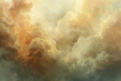 Majestic golden cloudscape at sunset Product Image 1