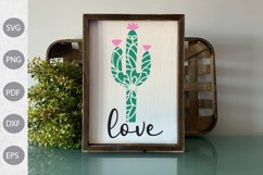 Cactus SVG Template Design Product Image 1