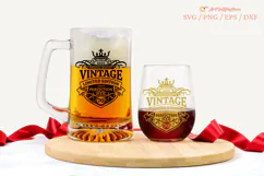 Vintage 1955 svg, Happy 70th birthday Product Image 5