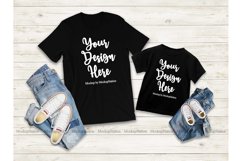 Mommy and Me Tshirt Mockup Bundle, Bella Canvas 3001 3001T Product Image 6