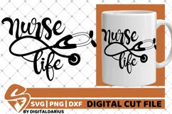 Nurse Life svg, Stethoscope svg, Hero svg, Medical svg Product Image 1