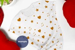 White T-shirt Valentine's day PSD & JPG Mockup full wrap Product Image 2