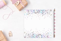 Holographic Confetti Borders Product Image 11