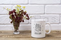 White coffee mug mockup with maroon and yellow grass  Product Image 1