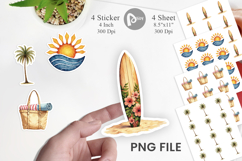 70s Endless Summer Sticker Product Image 1