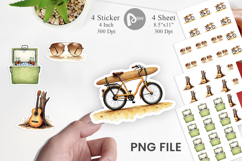 70s Endless Summer Sticker Product Image 1