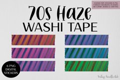 70s Haze Washi Tape - PNG Digital Stickers &amp; Clipart Product Image 1
