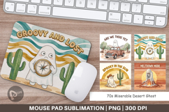 70s Miserable Desert Ghost Mouse Pad Product Image 1