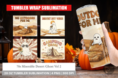 70s Miserable Desert Ghost Tumbler Product Image 1