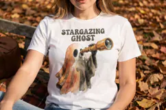 Retro Autumn Campfire Ghosts Sublimation Product Image 4