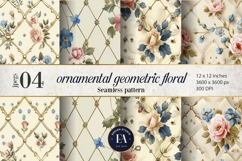 Romantic Vintage Roses | Decorative Floral Print Product Image 1