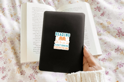 Printable Summer Book Lover Sticker | Reading Under The Sun Product Image 3