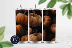 Spooky Pumpkin Pattern, Autumn Pumpkin Digital Paper Product Image 2