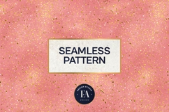 Pink Gold Shimmer Digital Paper, Glitter Texture Product Image 3