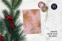 Pink Gold Shimmer Digital Paper, Glitter Texture Product Image 4