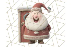 Santa Claus Clipart, North Pole Holiday PNG Graphics Product Image 3