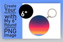 Eye-Catching Gradient Round Design for Sublimation Art Product Image 1