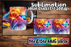 Sweet dreams sublimation print wrap, Butterfly Product Image 1