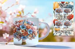 Elegant 3D Flower Mug Series Product Image 1