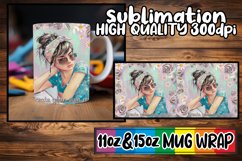 Vibrant souls sublimation print wrap, Woman Product Image 1
