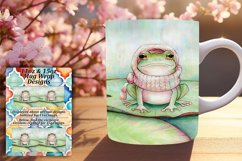 Charming 15oz Mug Wrap Png Template , Animals Product Image 1