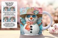 Tropical Treats: Christmas Snowman Wraps Product Image 1