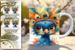 Captivating Watercolor Creature Mug Art Product Image 1