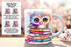Springtime Joy Animal Mug Wrap Designs 11oz/15oz Product Image 1