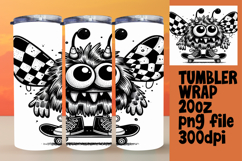 SOPHISTICATED 20oz Tumbler Template , Monster Product Image 1